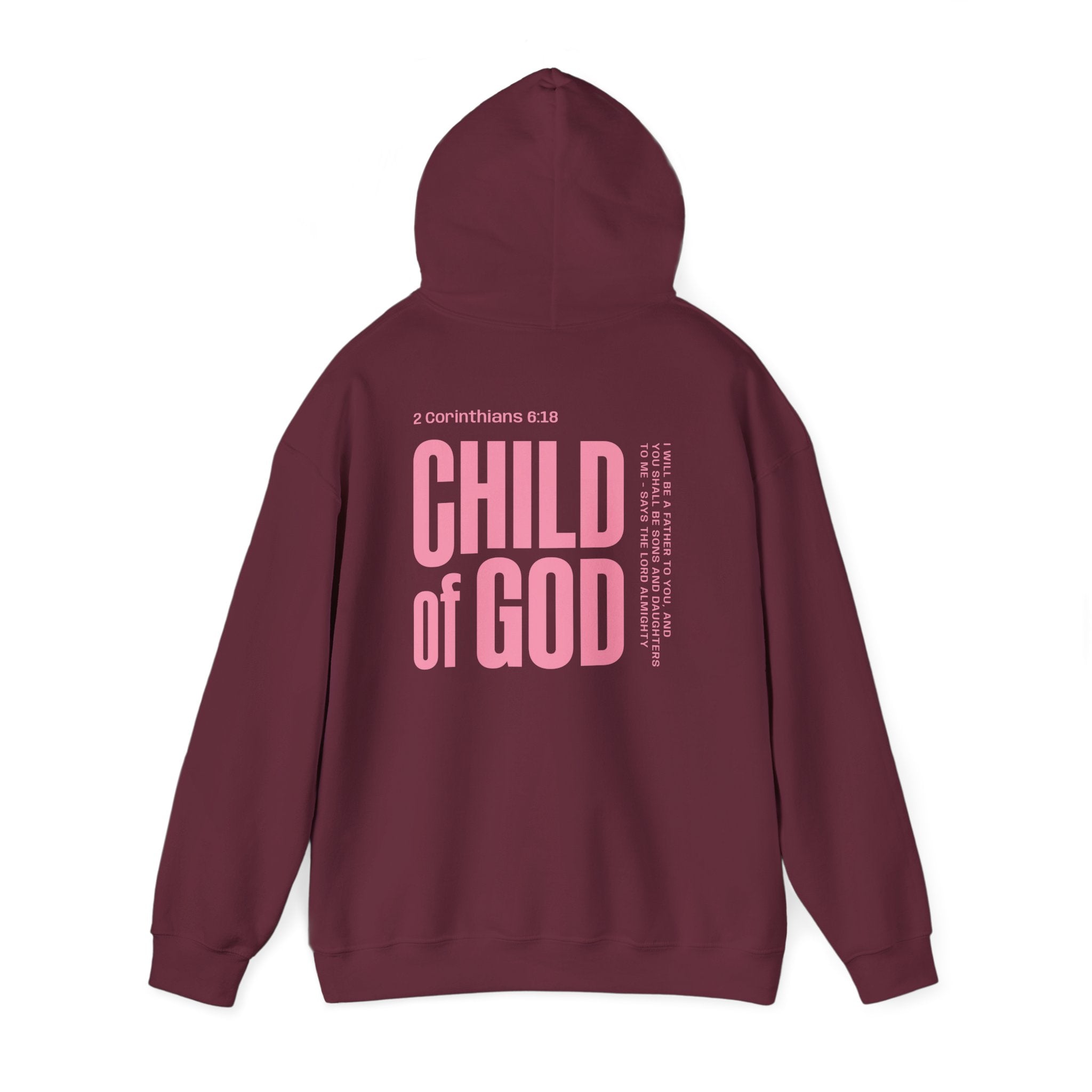 Child of God Front and Back Printed Hoodie