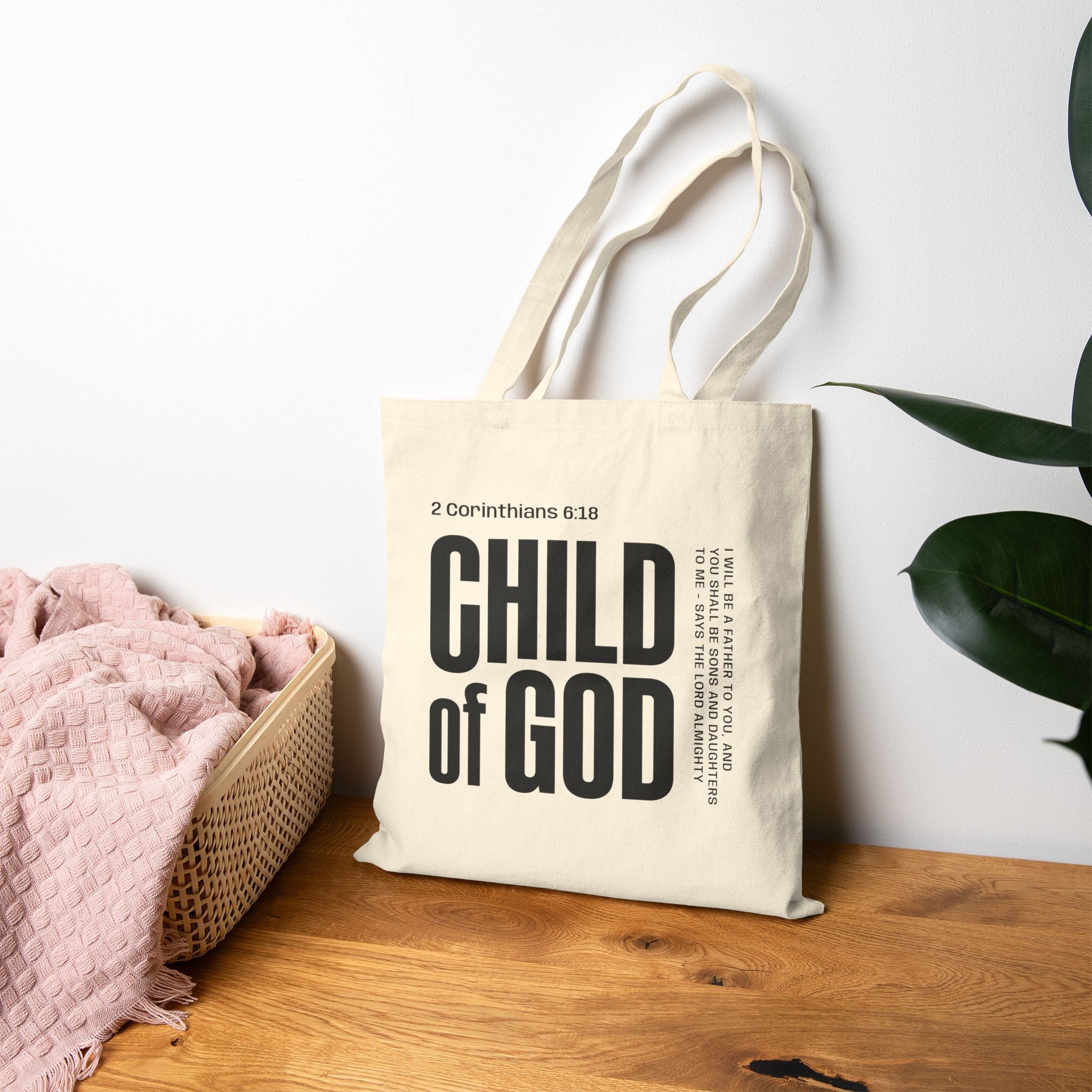 Child of God Canvas Tote Bag