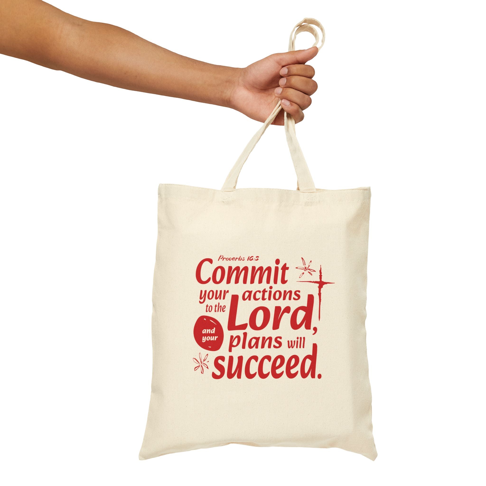 Commit your actions  — Scripture Tote