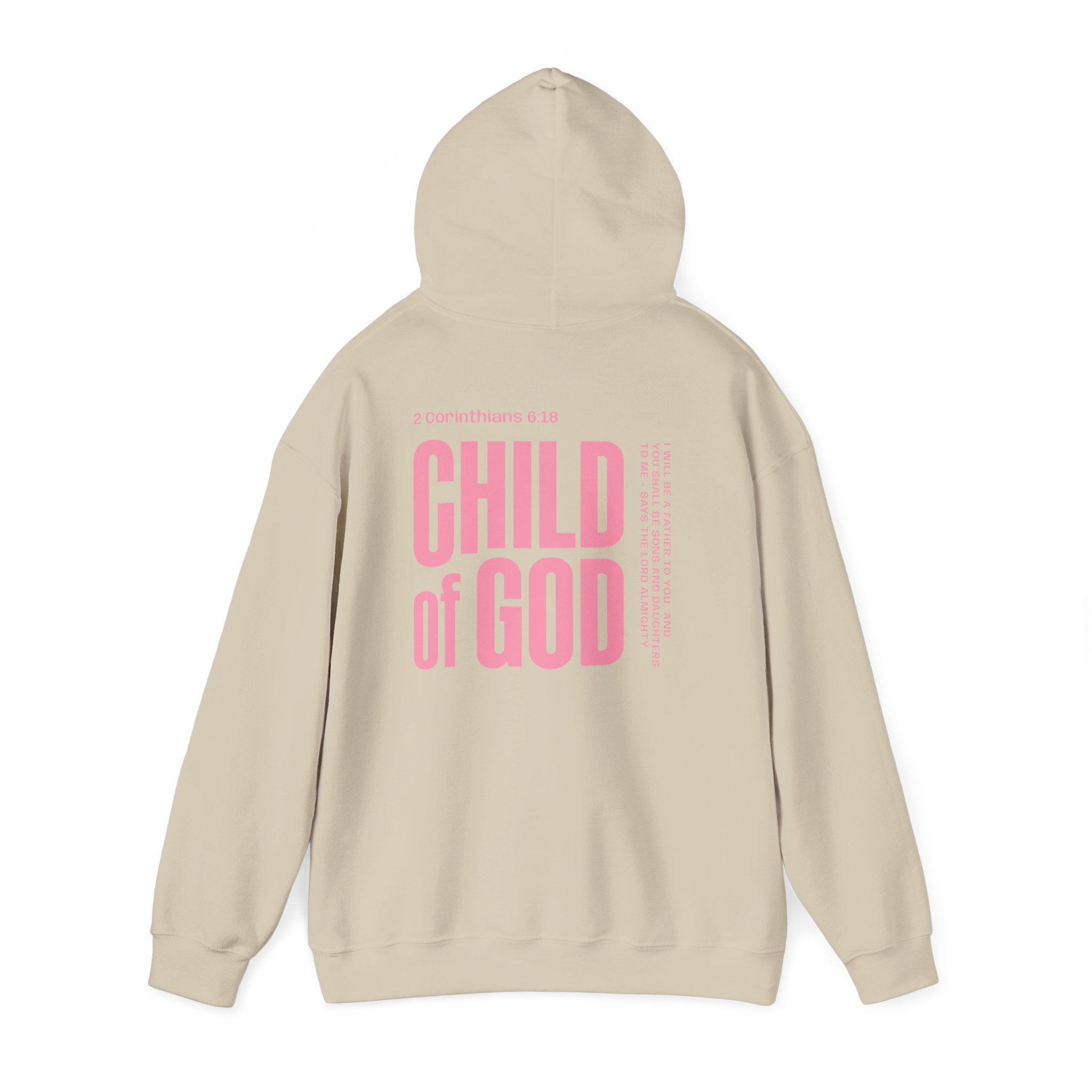 Child of God Front and Back Printed Hoodie