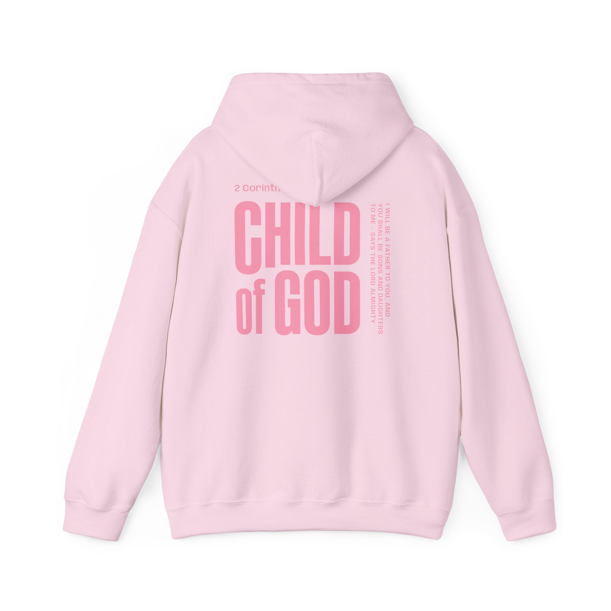 Child of God Front and Back Printed Hoodie