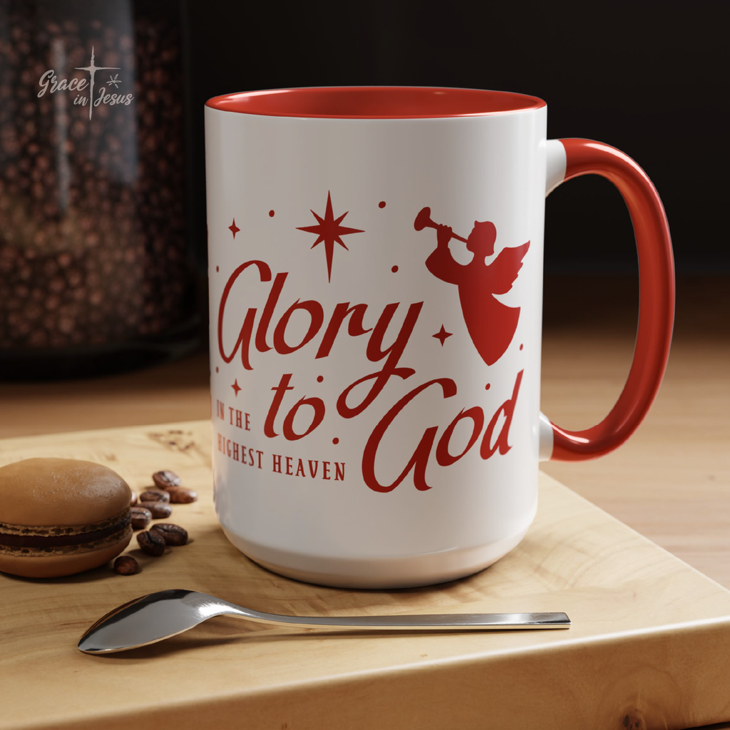Glory to God - Christmas Mug (11/15oz)