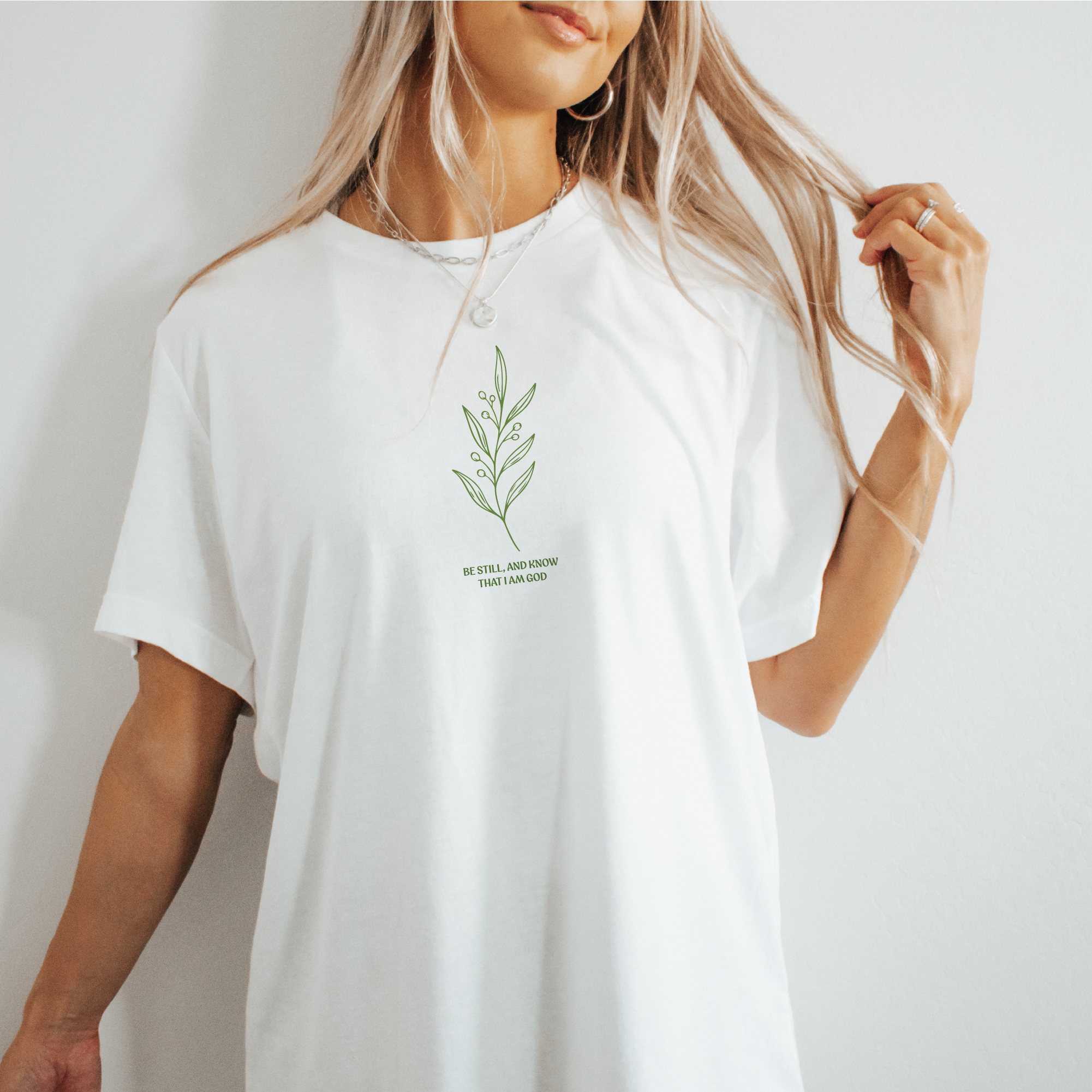 Be Still and Know That I Am God — Psalm 46:10 T-Shirt