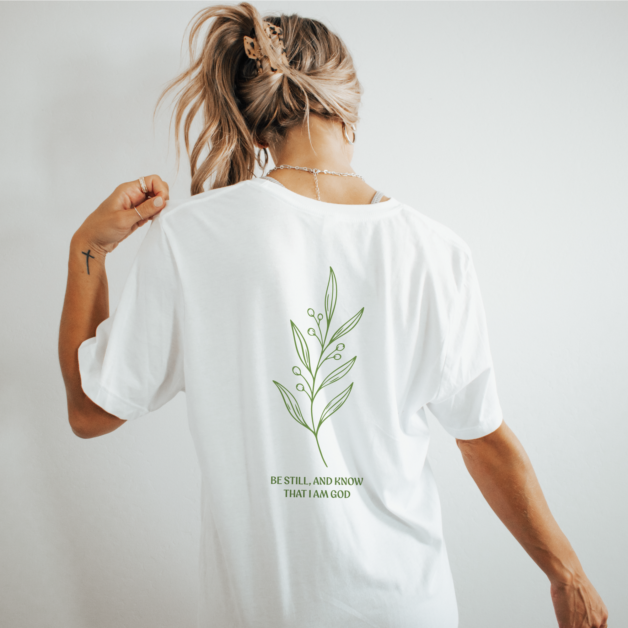 Be Still and Know That I Am God — Psalm 46:10 T-Shirt