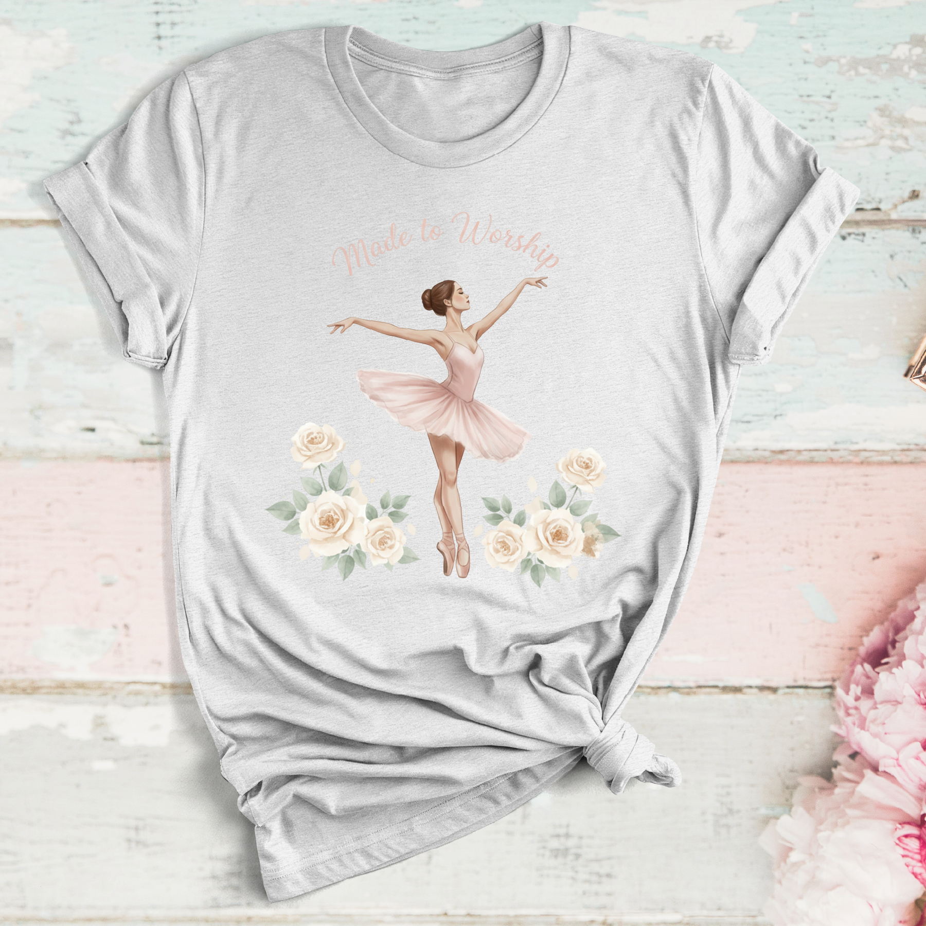 Made to Worship - Christian Women's Tee