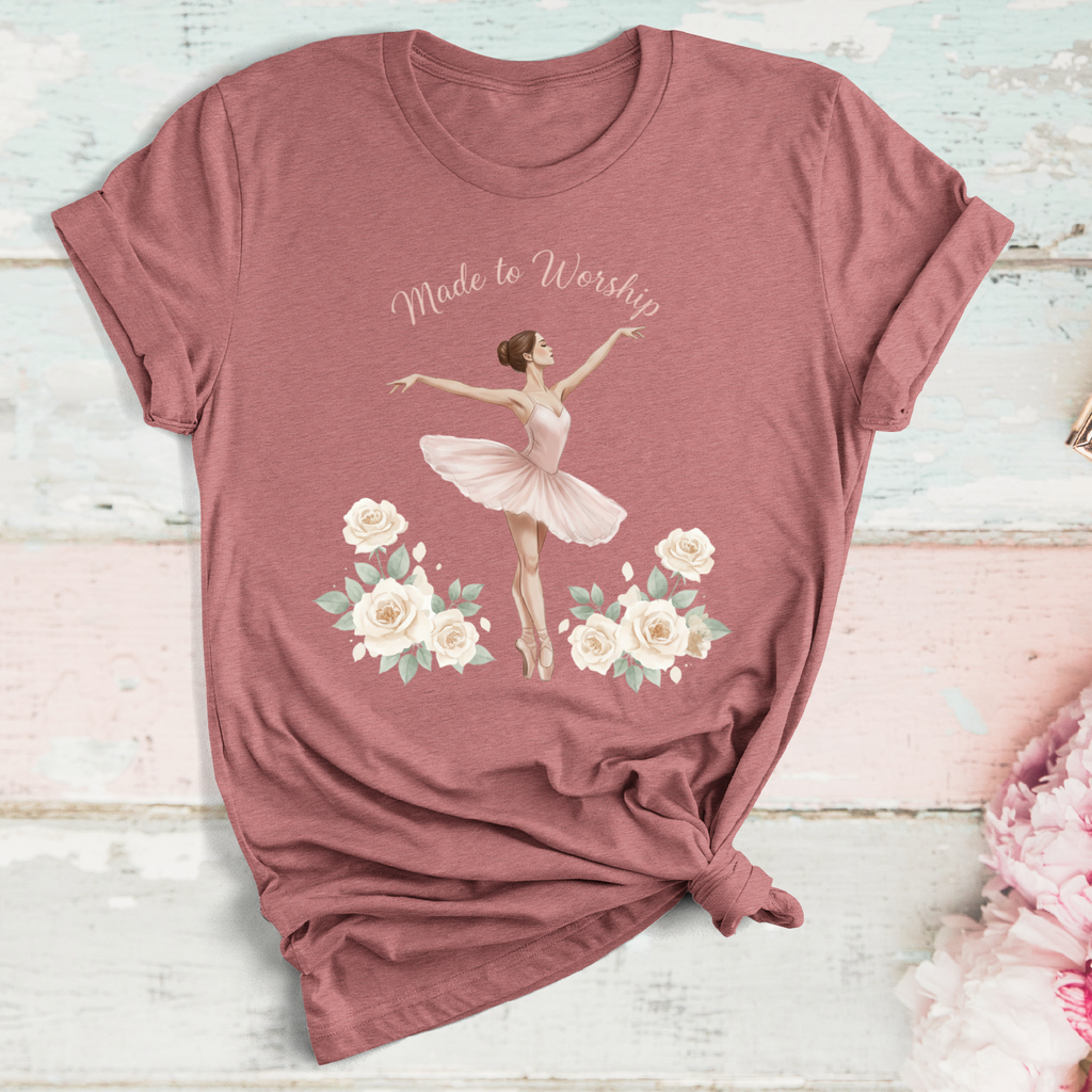 Made to Worship - Christian Women's Tee