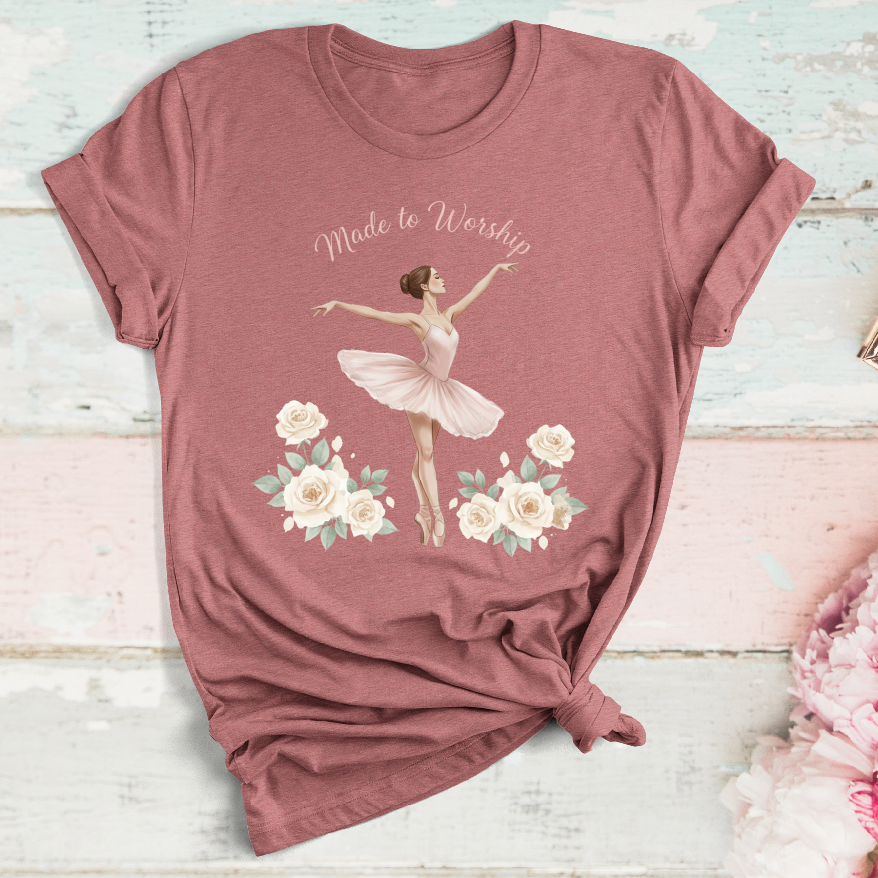 Made to Worship - Christian Women's Tee