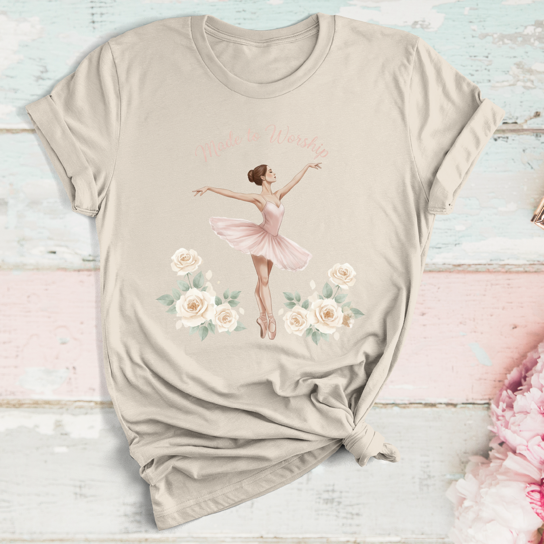 Made to Worship - Christian Women's Tee