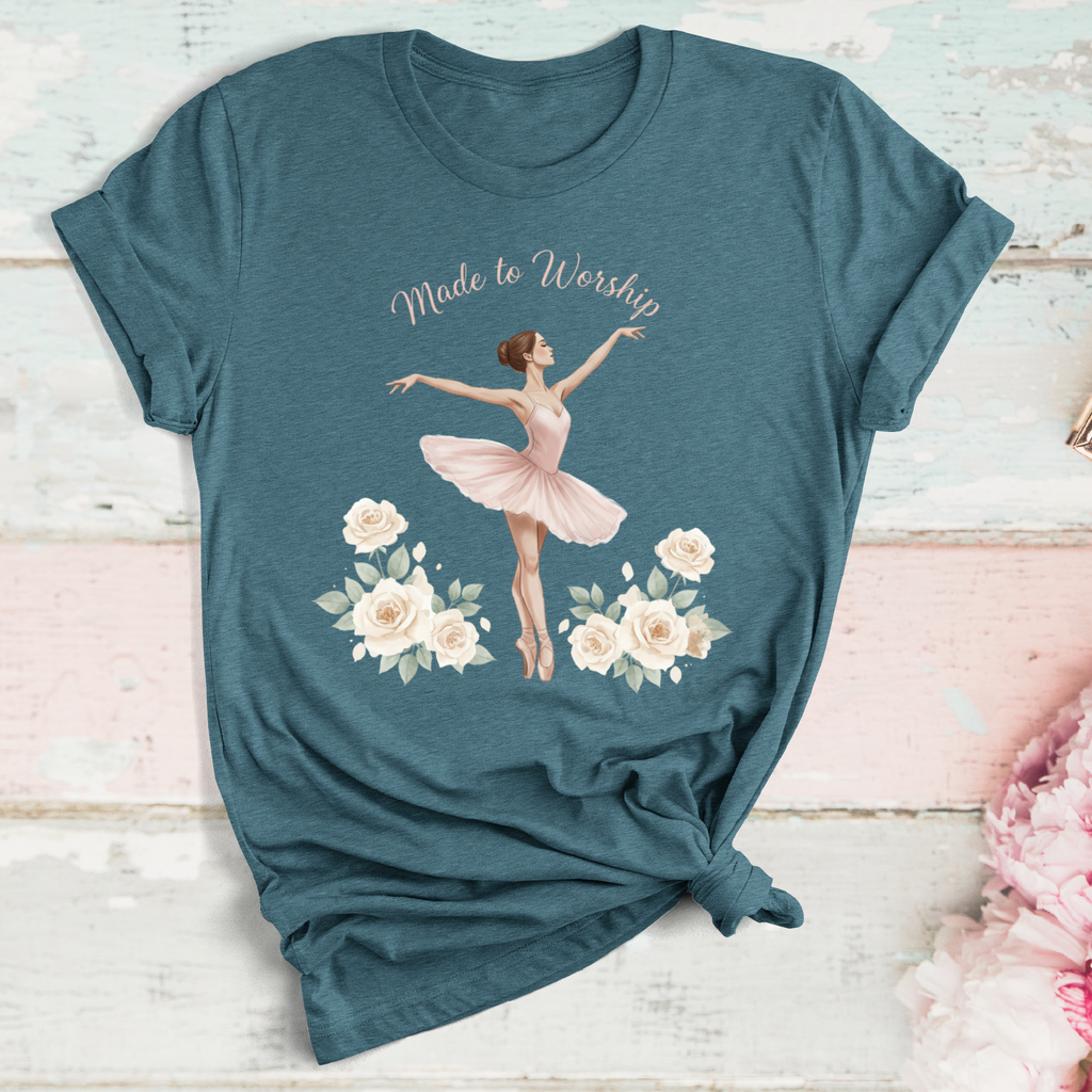 Made to Worship - Christian Women's Tee