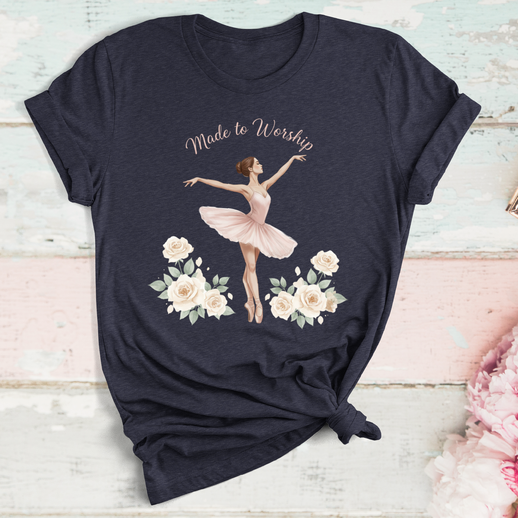 Made to Worship - Christian Women's Tee