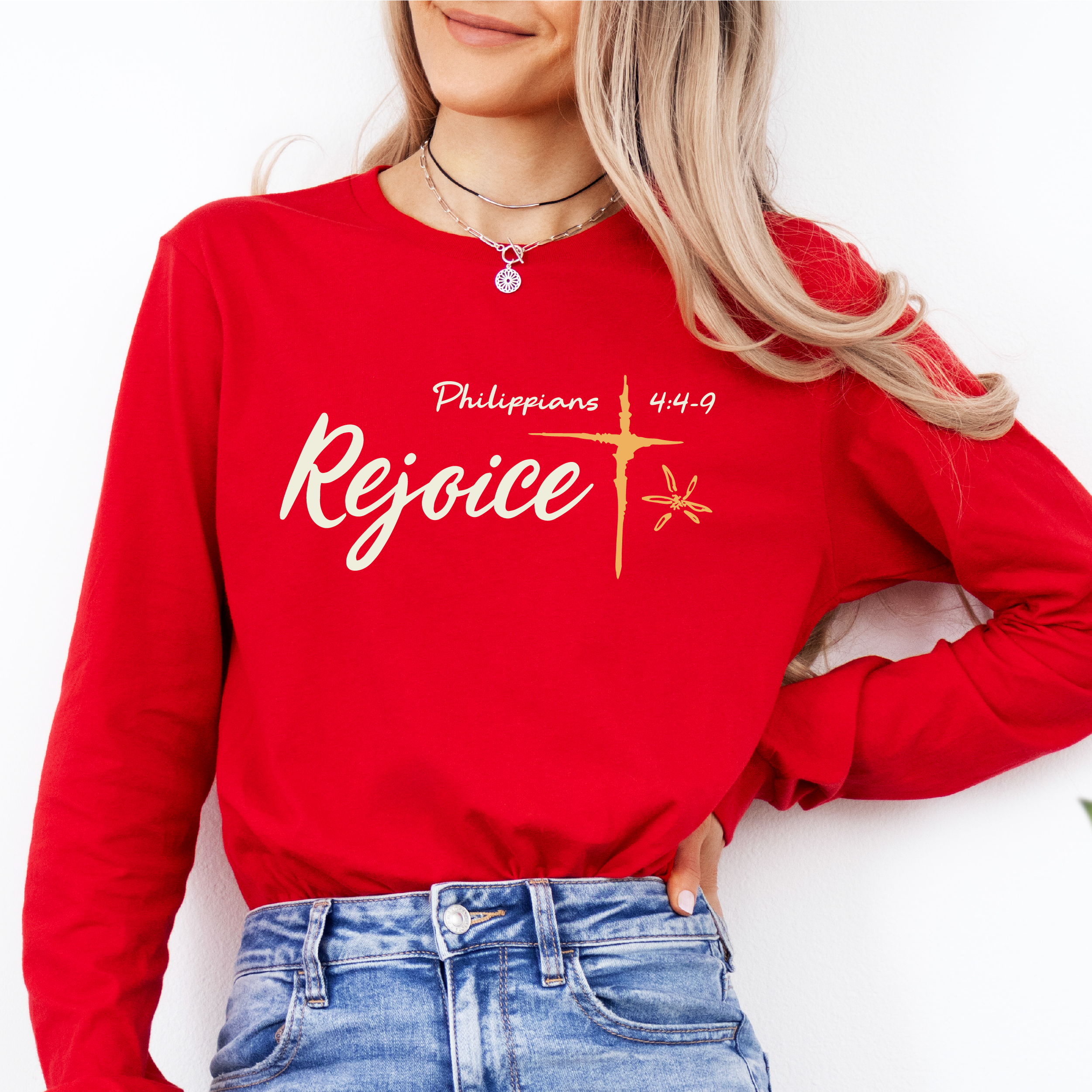 Rejoice Long Sleeve Tee