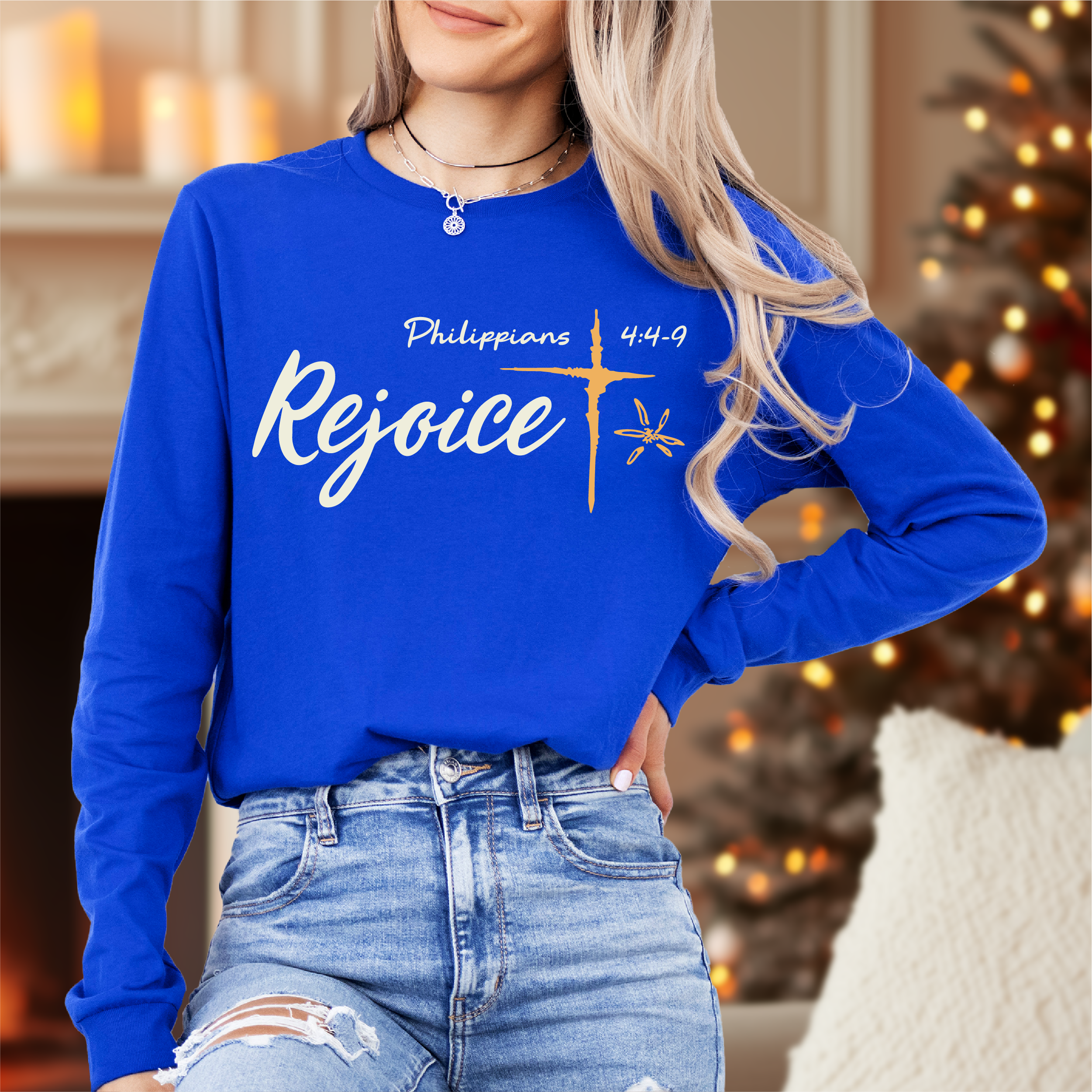 Rejoice Long Sleeve Tee