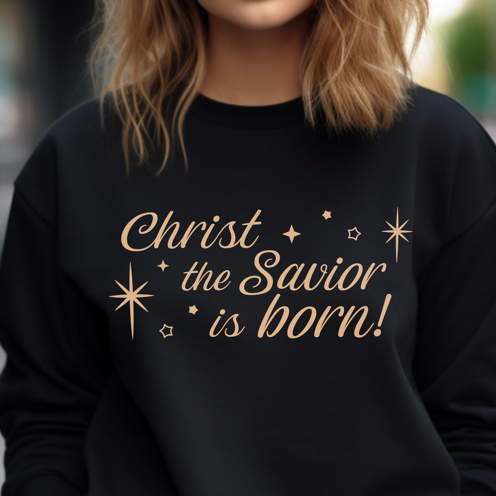 Christ the Savior is Born! - Christmas Sweater
