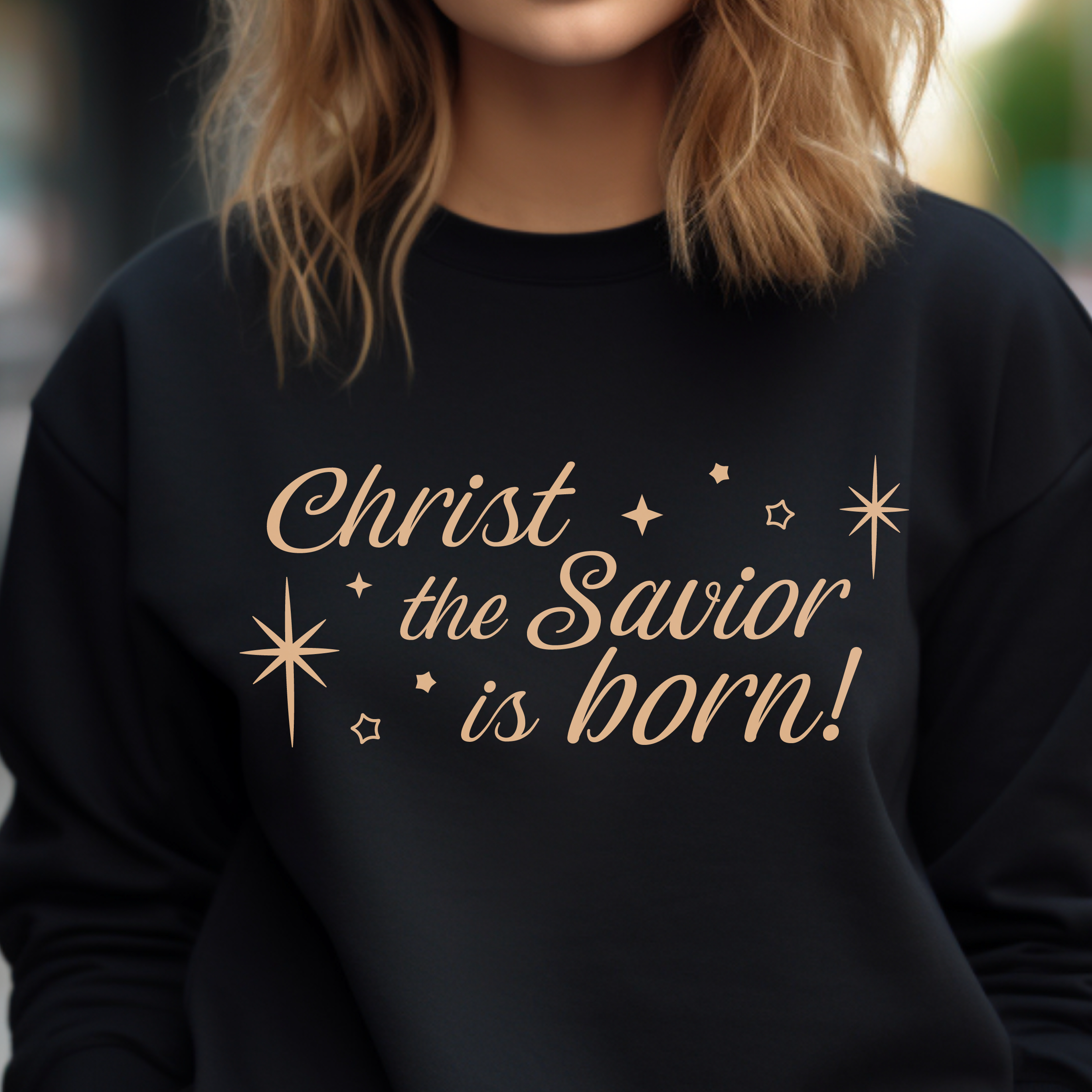 Christ the Savior is Born! - Christmas Sweater
