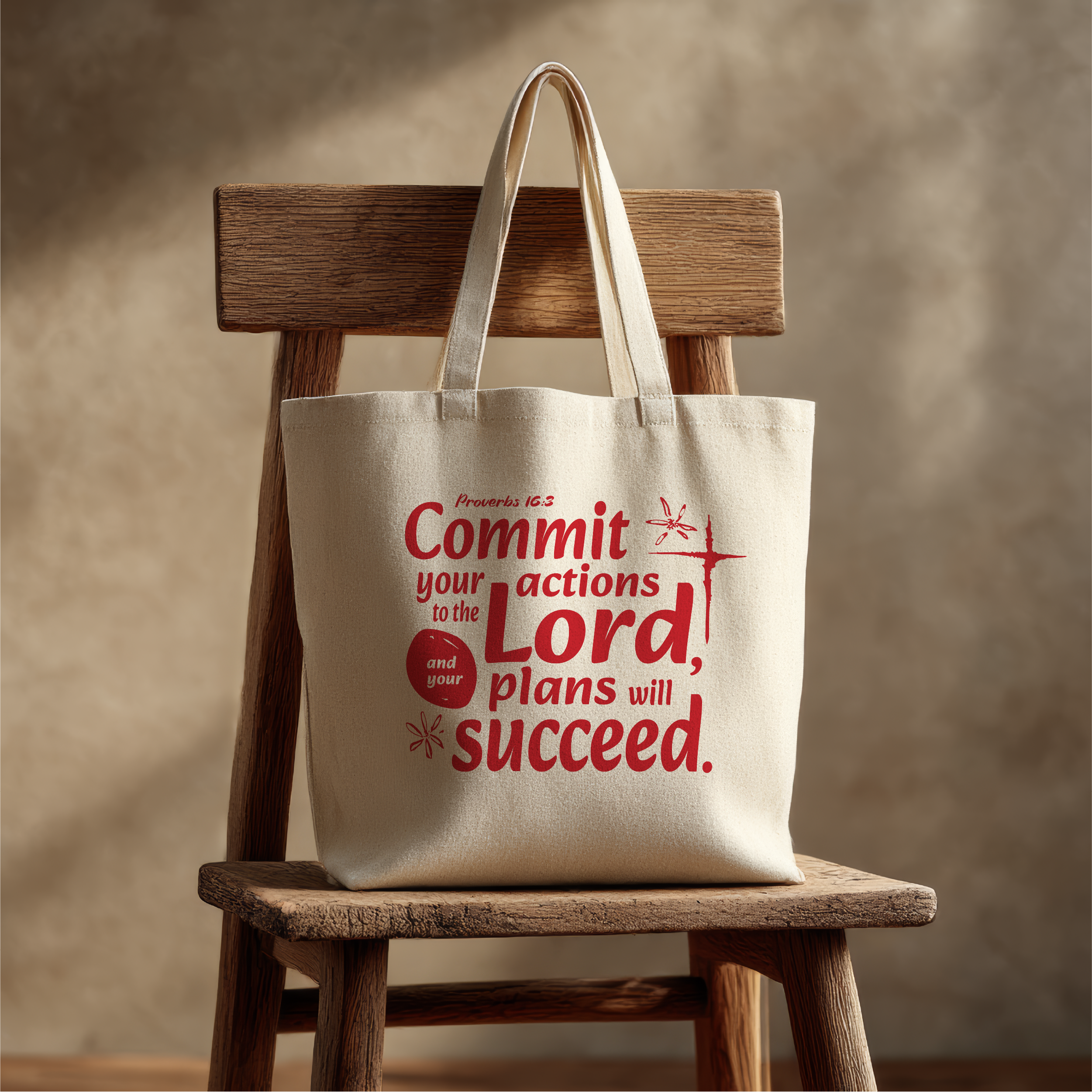 Commit your actions  — Scripture Tote