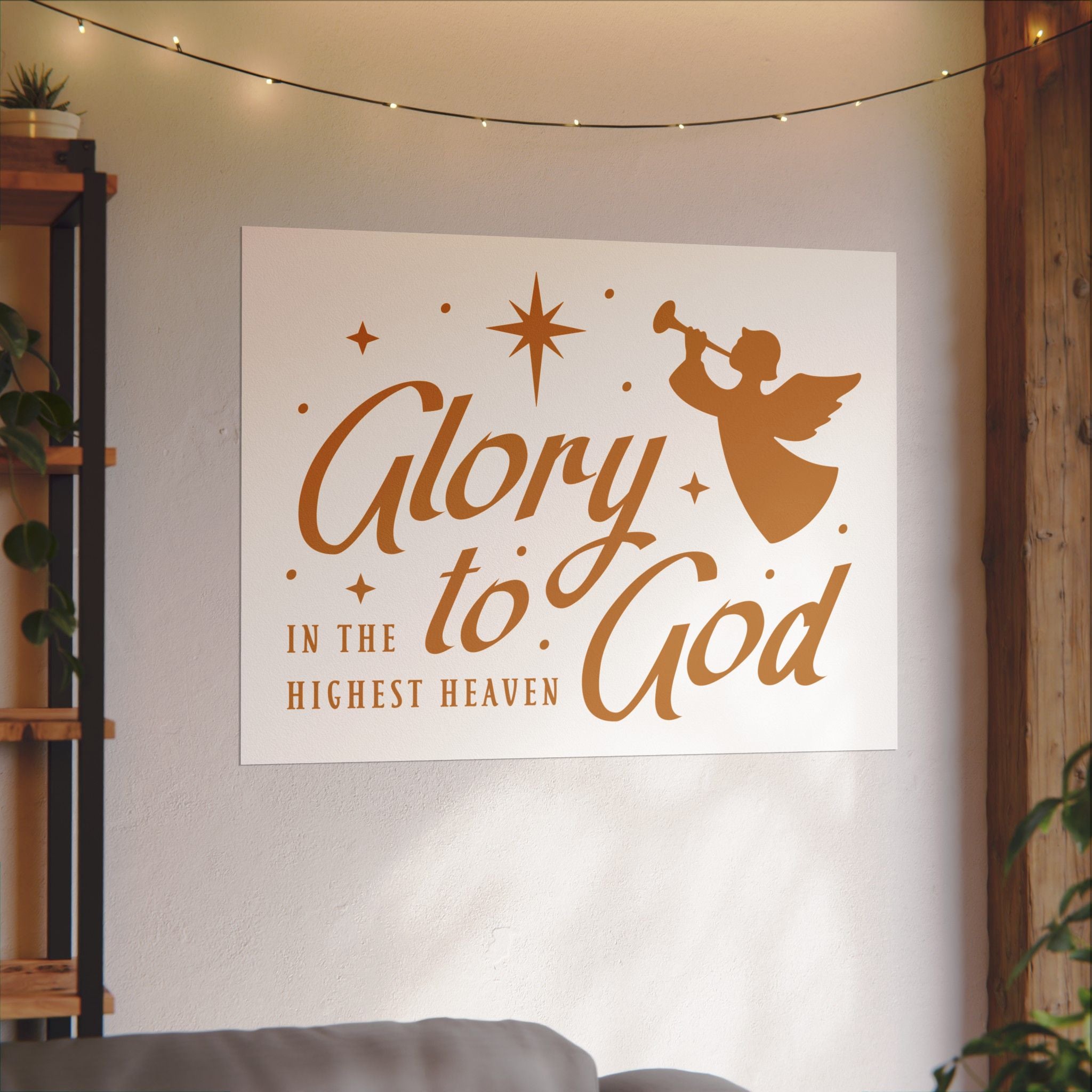 Canvas Wall Art - Glory to God